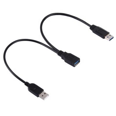 China Free Driver 2 IN 1 USB 3.0 FEMALE TO USB 2.0 & USB 3.0 MALE CABLE FOR COMPUTER for sale