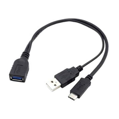 China Free USB 3.1 Type C Male Driver To USB 3.0 Type A Female OTG Data Cable For Tablets for sale