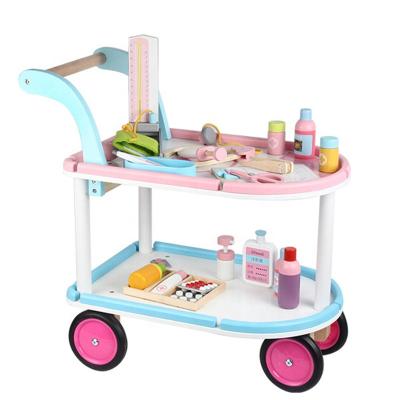 China 2022 New Funny Educational Toy Hospital Role Playing Game Doctor Cart Toy Educational Equipment Toy For Baby for sale