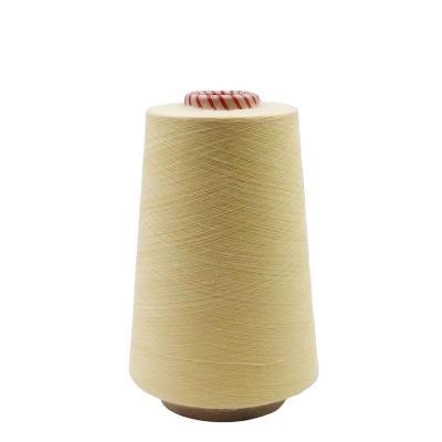 China Antistatic Heavy Duty 12/2 Cut Yarn Para Aramid Yarn , Steel Core Spun Yarn for sale