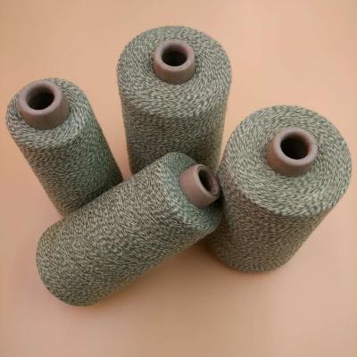 China Anti-bacteria High Strength Cut Resistant Ne 10/1 Core Spun Yarn Glove /glove Knitting Yarn/Double Heavy Duty Yarn Cover Level ANSI 5 Cut for sale