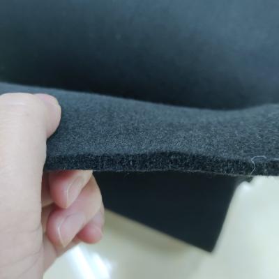 China Factory Supply Anti-Static Nonwoven Black Color Pre-oxygenated Heat Resistant Felt Felt for sale