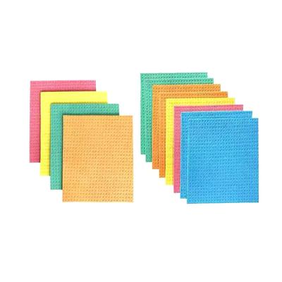 China Factory Direct Viable Kitchen Cloths Cotton Cellulose Wood Pulp Hydrophilic Dish Towel for sale