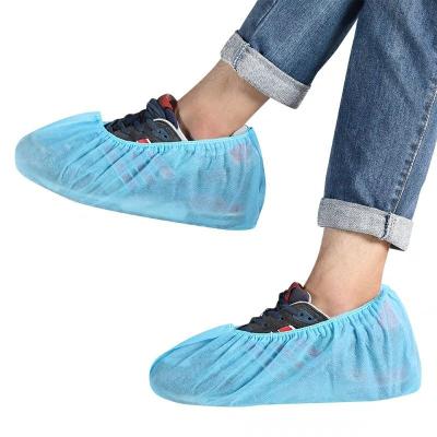 China 2022 Fashion Trend Hotsale Inexpensive Durable And Anti Dust 17*40cm Disposable Nonwoven Shoe Covers for sale