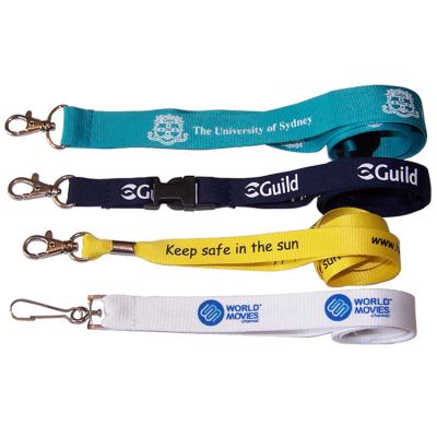 China Advertising Free Sample Cheap Custom Offset Printed Neck Polyester Lanyards For Camera for sale