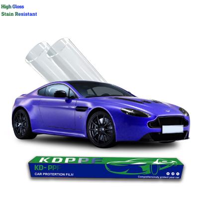 China 10 Mil Clear TPU Car PPF Prevent Rubble Self Healing Anti Scratch Paint Protection Film for sale