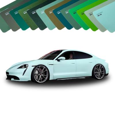 China Removable Glossy Car Body Protective Fish Bone Color Change PPF Film Color Changing TPU PPF Vinyl Wrap Decorative Film With Solvent Based Adhesive 10-Year Warranty for sale