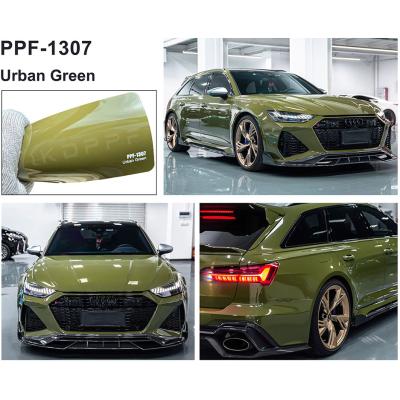 China Urban Green Vehicle's Protection Kleurverf Beschermingsfilm Vervaagproof Kleurverschuiving PPF Te koop