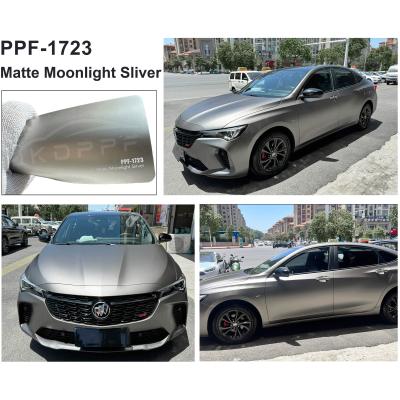 China Matte Moonlight Sliver Self-Healing Color Paint Protection Film Anti Stain Colored PPF Wrap for sale