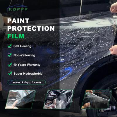 Cina 10 anni di garanzia Film di protezione della vernice ad alto lucentezza Self-healing PPF Car Wrap in vendita