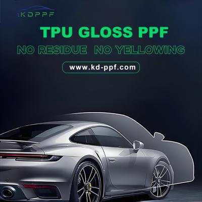 China Zelfherstellende body TPU vinyl wrap voor auto's PVC PET PDLC verfbeschermingsfilm Gemakkelijk toepassen en autobeveiliging Te koop