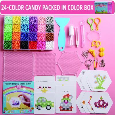 China PVA 3D DIY Kids Water Bead Educational Toys Study Children Juguetess Infantil Puzzles Magic Water Beads for sale