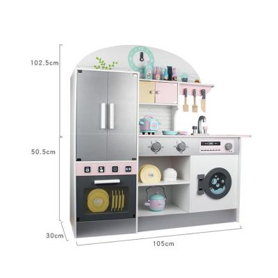 China Hot Selling Intelligence Best Quality Developing Kitchen Set Kids Kitchen Cooking Playing Sets Toys for sale