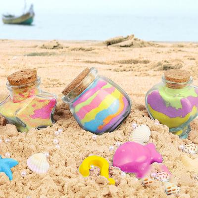 China Amazon Air Dry Hot Sale DIY Educational Toys Colorful Magic Sand Mud for sale