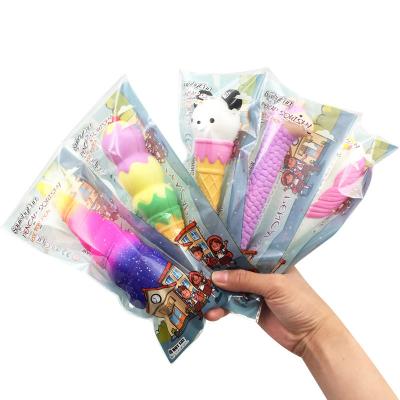 China 2020 Squishy Toys PU Animals Pen Stress Relieve Relief Jumbo Toy Cute Gift Anti Stress Promotional Popularity Gift for sale