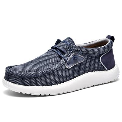 China ITAZERO Anti-Slip Wholesale Men Casual Shoes Breathable Slip On Loafer Shoes Mens Boat Shoes for sale