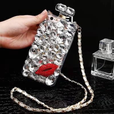 China Shockproof For iphone 11 12 13 pro Max Case 3D Series Luxury Handmade Sparkle Rhinestone Cover Bling Case for sale