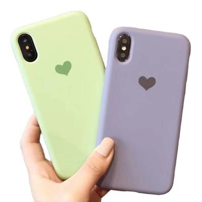 China Shockproof For Iphone 6 7 8 Soft Silicone Case Gel Drop Protection Rubber Shockproof Cover for sale