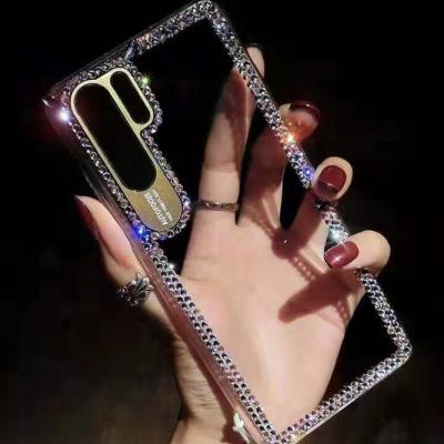 China 3D Crystal Clear Bling Diamonds Shockproof Handmade Mobile Phone Case For Xiaomi Huawei P20 Lite Plus/P30 Lite Pro Case for sale