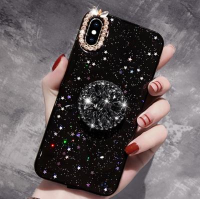 China Luxury Colorful Cute Glitter Shockproof TPU Sparkle Fashion Bling Soft Mobile Phone Case For Oppo Vivo X30/X30 Pro Case for sale