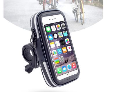 China New Shockproof Touch Screen Navigation Mobile Phone Cases Waterproof Bag For Bicycle Handlebar Outdoor Mount Bag for sale