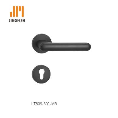 China Jingmen Modern Gray Designer Interior High Quality Unique Modern Bathroom Door Lock for sale