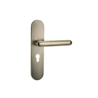 China High quality modern minimalist interior door handle matt black locks LZ102-301 for sale