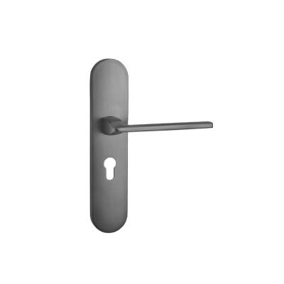 China Jingmen black high quality modern minimalist interior door locks LZ102-301 for sale