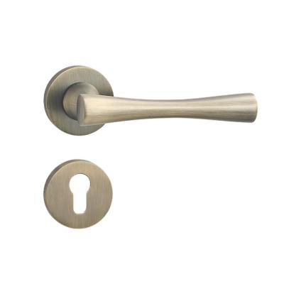 China High Quality Modern Door Lock Modern Minimalist Interior Wooden Door Handle Bronze Modern Door Lock for sale