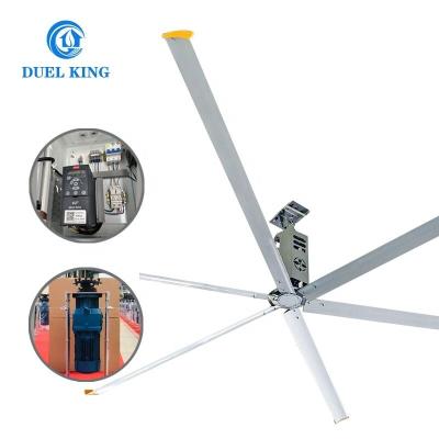 China Worshop Factory Direct Large 2.2KW 8m Industrial Large Ceiling Fan for sale