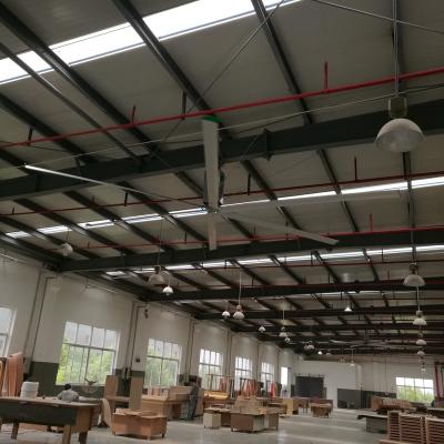 China DAWF-6-80 26ft Hvls Fan Ceiling Fan With Gearbox Energy Saving Industrial Fan For Manufacturing for sale