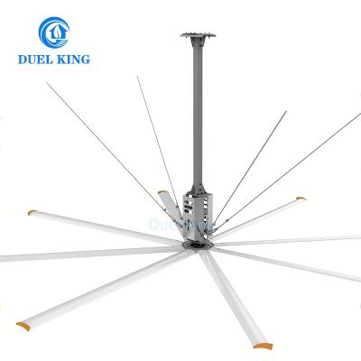 China Industrial hotels 13FT 3800mm gearbox 1.1kw hvls fan for sale