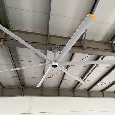 China DADF-5-73 7300mm 24FT Large PMSM DC Motor Industrial Ceiling Fans For Warehouse Workshop for sale