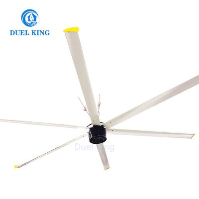 China DADF-5-61 6.1 meter ventilation industrial permanent magnet silent fan manufacturer for sale