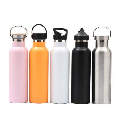 China Sustainable Mingtao 2021 Hot Custom Logo Stainless Steel Electroplating Vacuum Insulated Water Bottle for sale