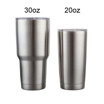 China Good Quality Sustainable Custom Colors Double Tumbler 20oz/30oz Wall Stainless Steel Vacuum Insulated Coffee Travel Mug for sale