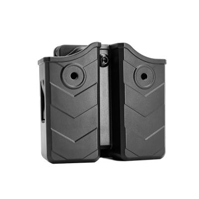 China TEGE Airsoft Tactical Outdoor Universal Magazine Pouches For 9mm/.40 Mags Belt Clip Attachment 60 Degree Auto-Adjusting for sale