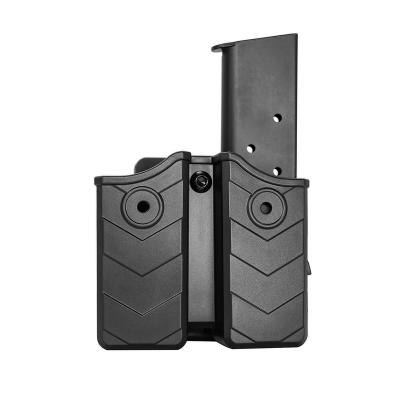 China TEGE 2021 Hot Selling Universal Double Stack Polymer Magazine Pouch For 9mm/.40 Mags Pouch With Belt Clip Attachment for sale