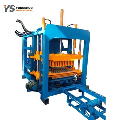 중국 Automatic Hydraulic Hollow color surface pavement cement bricks block making machine 판매용