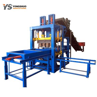 Chine mini hollow brick machine automatic QT3-15 block making machine à vendre