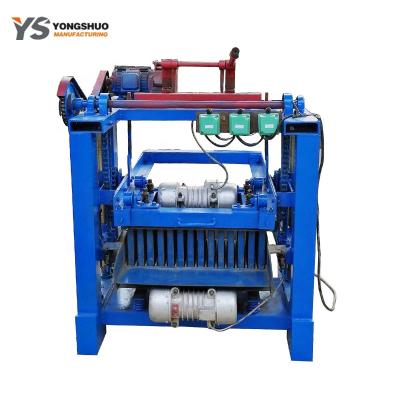 中国 QMJ 4-35 mini stationary semi automatic hollow Block Making brick machine line 販売のため