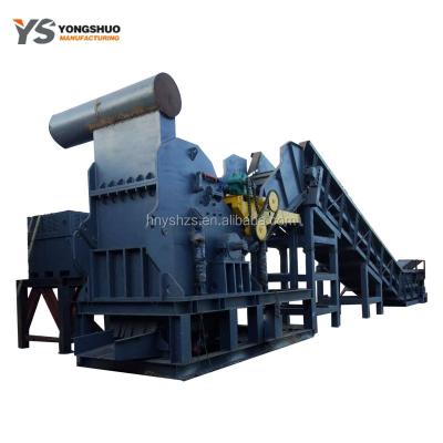 China Professional waste drum shredder machine scrap metal crusher for metal recycling for sale