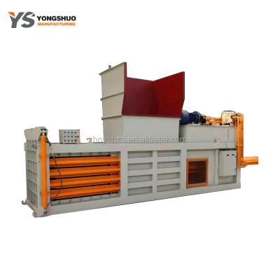 China automatic horizontal Hydraulic Waste Paper Board Carton Compactor cardboard press baler for sale