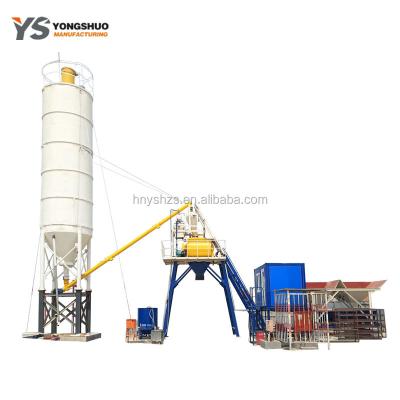 China construction industry hzs25 concrete batching plant for sale