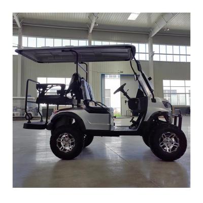 China 4 Person Adults On The Road 2024 2 2 Seats 48V Electric Golf Cart with Aluminum Wheels for sale