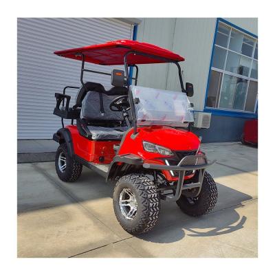 China 48V LiFePO4 Battery Electric Golf Cart Vehicle Luxury 4 Seater Scooter for Sal for sale