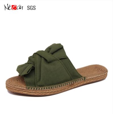 China Women's Lit Bowknot Lit Sandalia Mujer Beach Slippers Platform Summer Sandals Indoor Casual Popular Woman for sale