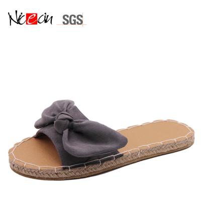 China New Fashionable Lit Sneakers Women Flat Casual Female Shoes Bow for sale