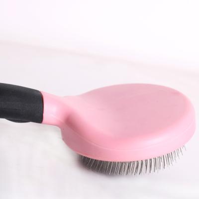 China Viable Pet Grooming Comb Shedding Hair Remove Dog Cat Supplies Protective Pet Accessories S/M/L Brush Mold Slicker Massage Tool C42 for sale