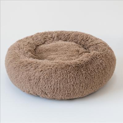 China Factory Sustainable Hot Sale Soft Washable Pet Calming Beds for sale